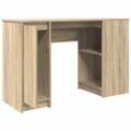 vidaXL Stôl dub sonoma 120x42x76 cm kompozitné drevo
