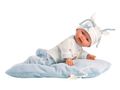 Llorens 26311 NEW BORN CHLAPČEK - realistická bábika bábätko s celovinylovým telom - 26 cm