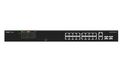 Reyee RG-ES118FGS-LP, 16-Port 10/100 Mbps with 2-Port Gigabit Unmanaged PoE Switch