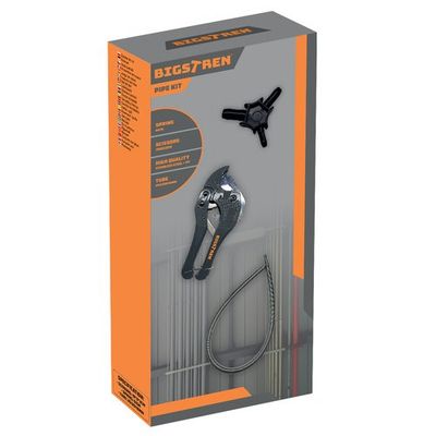 Kliešte na plastové rúrky Bigstren 25066 do priemeru 42mm, čierne