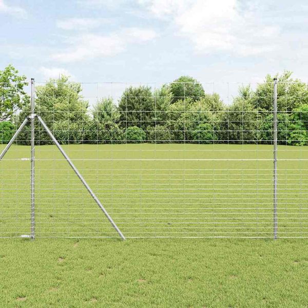 vidaXL Divoký plot Horúce zinkovanie 1000 x 150 x 0.18 cm Železo