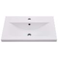 vidaXL Vstavané umývadlo 61x39,5x18,5 cm, keramika, biele