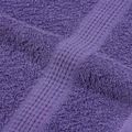 vidaXL Uteráky pre hostí FROGN 10 ks fialové 30x50 cm 360 g/m²