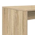 vidaXL Stôl Sonoma dub Kompozitné drevo 108 x 55 x 103.5 cm