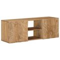 vidaXL Nástenný TV kabinet s poličkou s úložiskom 100 x 30 x 35 cm