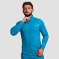 Mikina so zipsom Limitless Aquamarine - GymBeam, veľkosť S, veľkosť oblečenia S