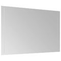 vidaXL Zrkadlo do kúpeľne s LED Priehľadná 90 x 60 cm tvrdené sklo