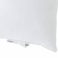 vidaXL Vankúš 2 ks 62 x 31 x 0 cm Polyester Biela
