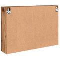 vidaXL Zrkadlová skrinka Staré drevo 80 x 17 x 55 cm Kompozitné drevo