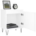 vidaXL Nočné skrinky 2 ks biele 40x30x50 cm kompozitné drevo