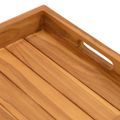 vidaXL Servírovací podnos 60x35 cm masívne tíkové drevo