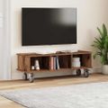 vidaXL TV stolík 100 x 35 x 35 cm Staré drevo Kompozitné drevo