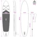 vidaXL SUP doska so sedadlom 2-in-1 TRITON 305 x 76 x 15 cm Modrá pre