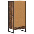 vidaXL Knižnica 40 x 30 x 86,5 cm Kompozitné drevo Staré drevo
