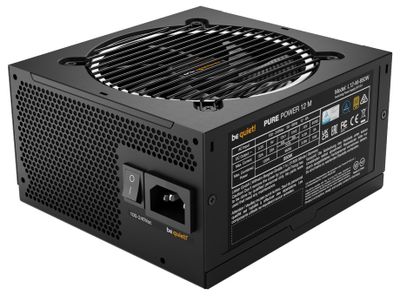 OPRAVENÉ - Be quiet! / zdroj PURE POWER 12 M 850W / ATX3.0 / active PFC / 120mm fan / 80PLUS Gold / modulárny Zdroj, ATX, 850W, aktívny PFC, 120mm ventilátor, 80PLUS Gold, modulárny - OPRAVENÉ