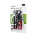 Súprava svetiel na bicykel VIPOW URZ0910 Sada svietel na kolo VIPOW URZ0910