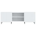vidaXL TV skrinka Biela 150 x 31 x 52 cm Kompozitné drevo