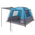 vidaXL Párty stan 10-miestny Modrá 185T Polyester s PU náterom