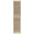 vidaXL Skříňové dvere s dverami 4 ks Prírodná 170 x 2,1 x 39,5 cm