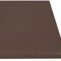 vidaXL Nástenné panely 12 ks hnedé 60x15 cm umelá koža 1,08 m²