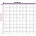 vidaXL Záťažová prikrývka modrá 200x220 cm 9 kg látka