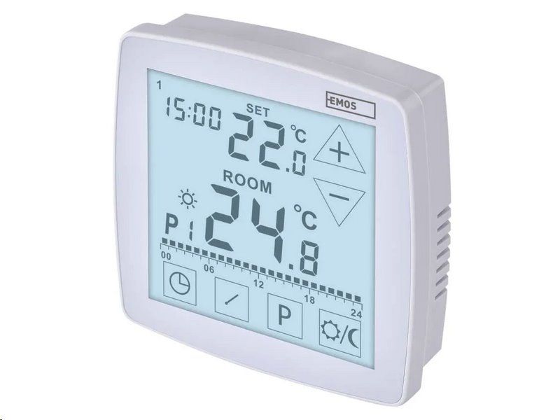 Termostat EMOS P56A02 pokojový programovatelný drátový OpenTherm