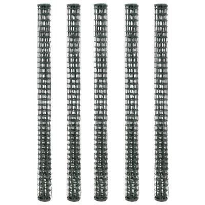 vidaXL Záhradné pletivo 5 ks HDPE 1x1,2 m zelené