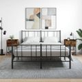 vidaXL Nočné stolíky 2 ks dymový dub 40,5x31x60 cm kompozitné drevo