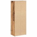 vidaXL Knižnica staré drevo 40x24x102 cm kompozitné drevo