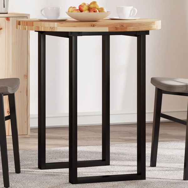 vidaXL Stolová doska okrúhla Ø70x4 cm masívne akáciové drevo