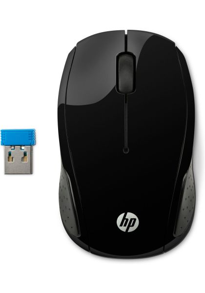 HP 200/Cestová/Optická/1 000 DPI/Bezdrôtová USB/Čierna