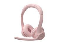Náhlavná súprava - náhlavné - Bluetooth - bezdrôtový - ružová