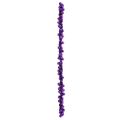 vidaXL Vianočný guľový girland LED Fialová 186 cm Polystyrén