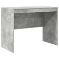 vidaXL Stôl Betónová šedá 145.5 x 50 x 127 cm 2 ks