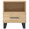 vidaXL Nočný stolík dub sonoma 40x35x47,5 cm kompozitné drevo