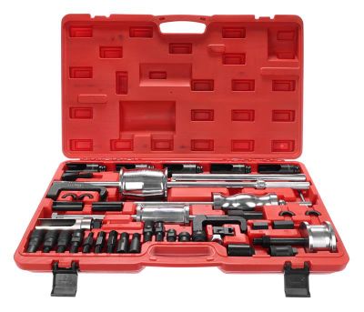 Sada na demontáž vstrekovačov so spätným kladivom MECHANIC PULLER SET 2, 40 ks SIXTOL