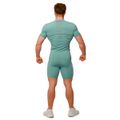 Kompresné tričko Mid Blue - GymBeam, veľkosť M