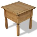 vidaXL Bočný stolík mexická borovica Corona Range 53,5x53,5x55 cm
