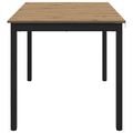 vidaXL Jedálenské stoly 140 x 80 x 75 cm Kompozitné drevo Dub artisan