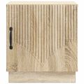 vidaXL Nočný stolík Dub sonoma 43 x 34,5 x 47 cm Kompozitné drevo