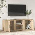 vidaXL TV skrinka dub sonoma 100x31,5x35 cm spracované drevo