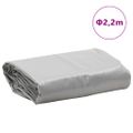 vidaXL Celta, sivá Ø 2,2 m 650 g/m²