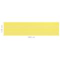 vidaXL Balkónová markíza žlto-biela 120x500 cm HDPE