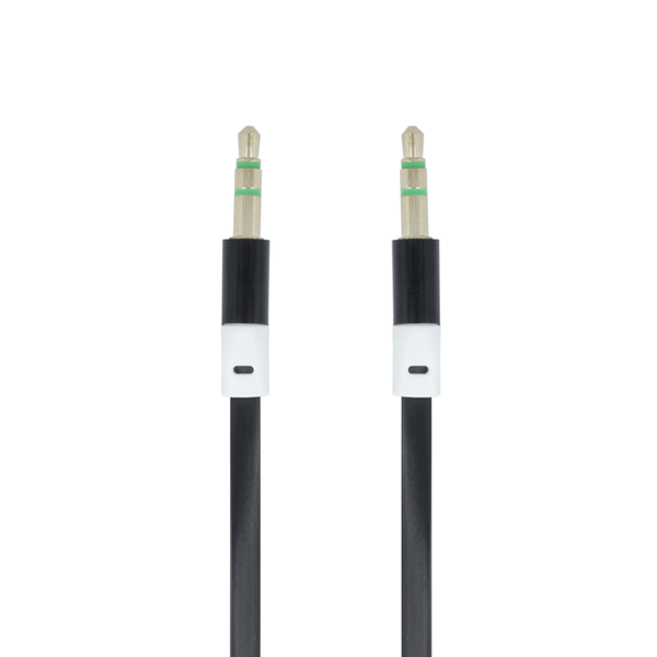 Audio kábel Forever jack 3,5mm - jack 3,5mm 1,0 m čierny
