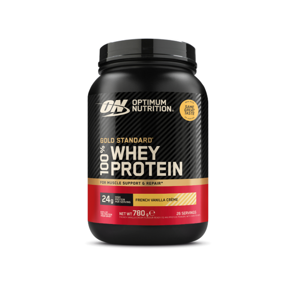 100% Whey Gold Standard - Optimum Nutrition, francúzsky vanilkový krém, 768 g