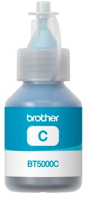 Brother - Originálna inkoustová fľaša, BT5000C, modrá