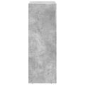 vidaXL Servírovacia skriňa ELST Betónová šedá 59 x 35 x 100,5 cm