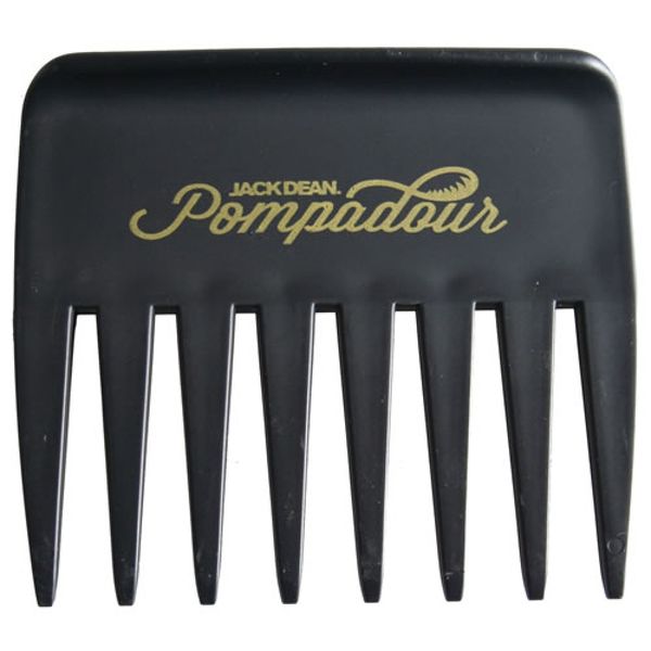 Hrebeň na vlasy JACK DEAN Pompadour comb - čierny