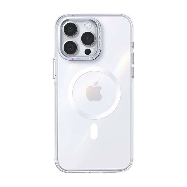 Joyroom PN-15B4 Magsafe Glacier Case pre iPhone 15 Pro Max (priehľadný)