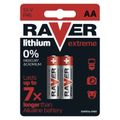 Lítiová batéria RAVER FR6 (AA), 2 ks